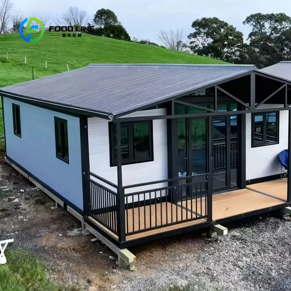 20Ft Steel Foldable Prefab Expandable Container House Earthquake‑Resistant Structure With 4‑Bedroom Living‑room