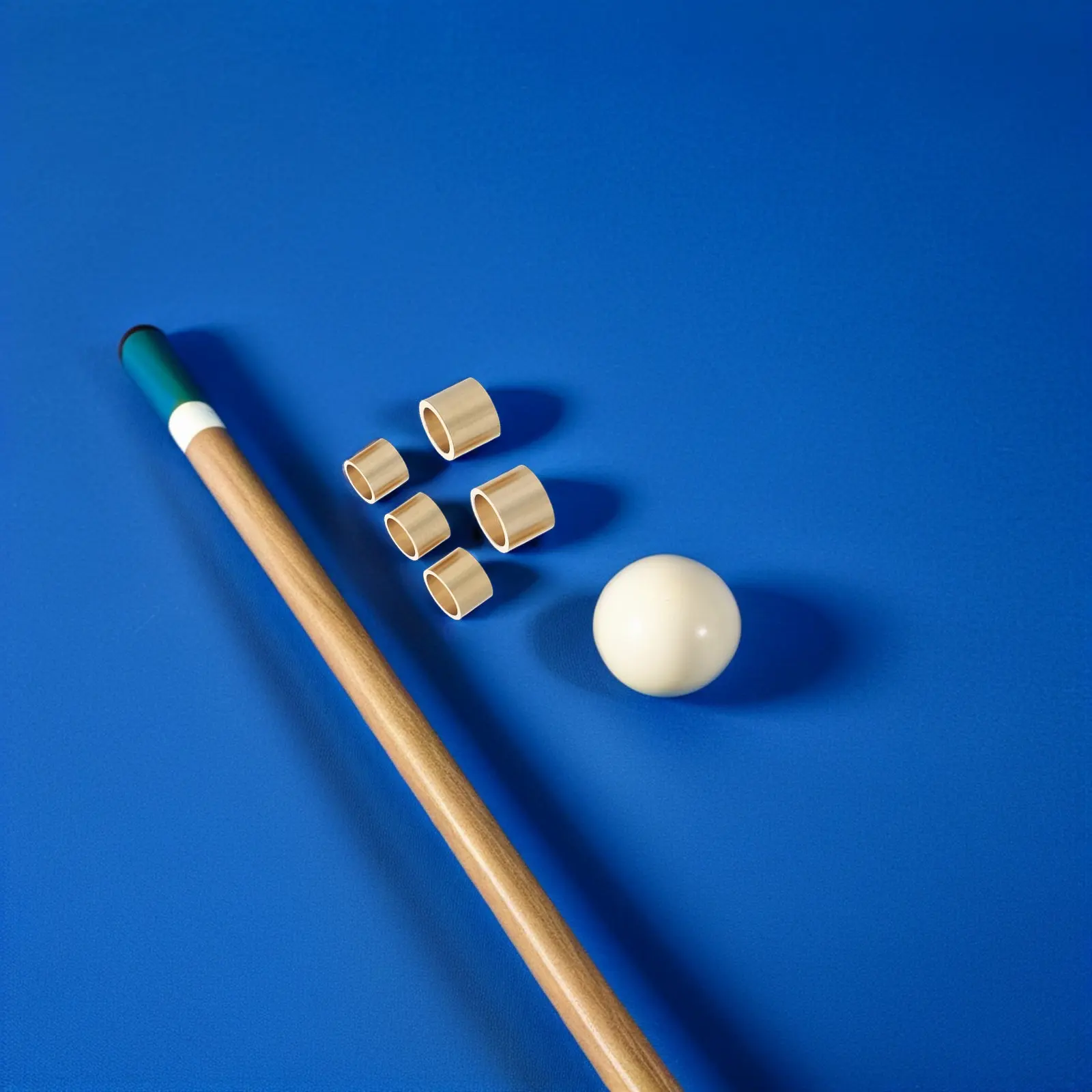 

10Pcs Pool Cue Ferrule Copper Clip 9Mm-13Mm Cue Tip Repair Kit Billiard Accessories for Pool Stick Replacement Club Use