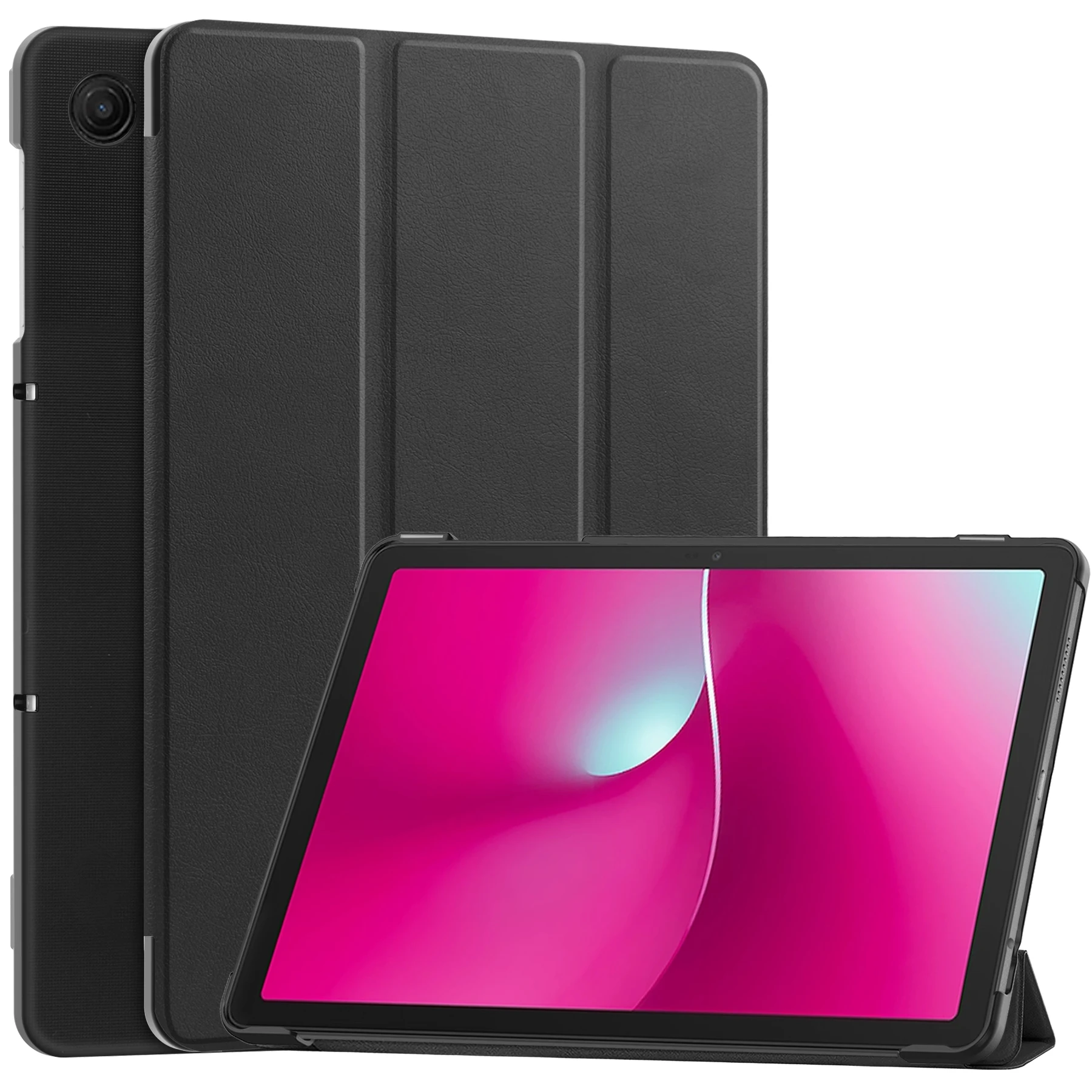 Case for T-Mobile Revvl Tab2 5G 10.1 inch 2025 & Revvl Tab 5G 10.36 inch (2023 Model) - 3 Fold Smart Cover with Auto Wake/Sleep