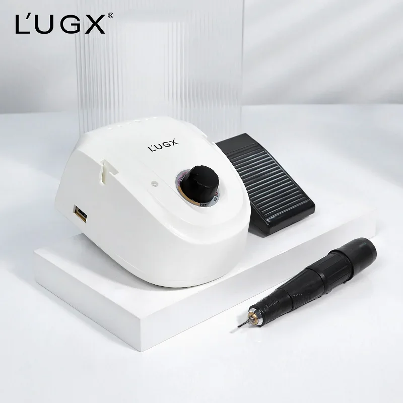 LUGX OEM/ODM 45000 Rpm Pedicure Strong Powerful Acrylic Electric Profesional Nail Drill Machine 45000 Rpm