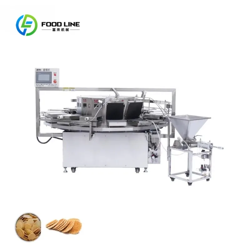 Automatic Waffles Machine Dutch Waffles Production Line