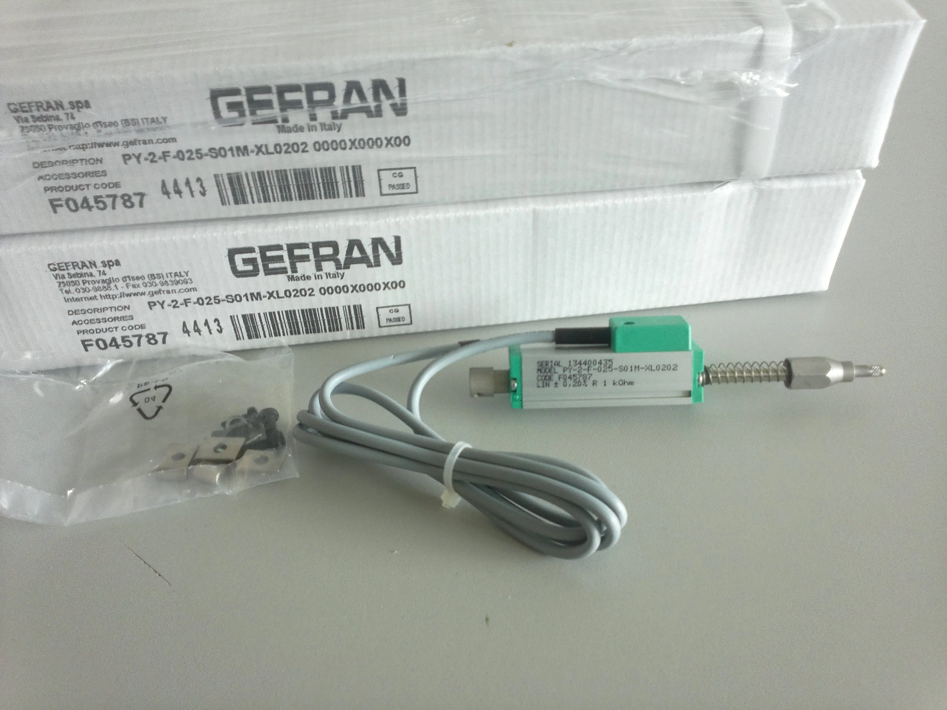 GEFRAN Sensor PY-2-F-050-S01M или PY2-F-050-S01M