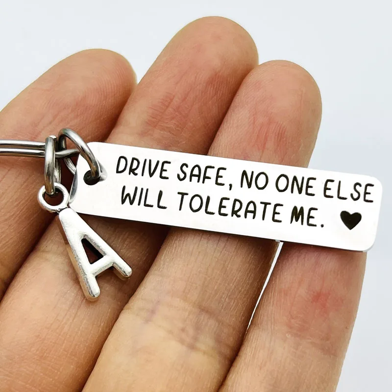 New Drive Safe Keychain Anniversary Gift, Christmas Present, Boyfriend Funny Gift Girlfriend Gift, Birthday Gift, Gift for Her