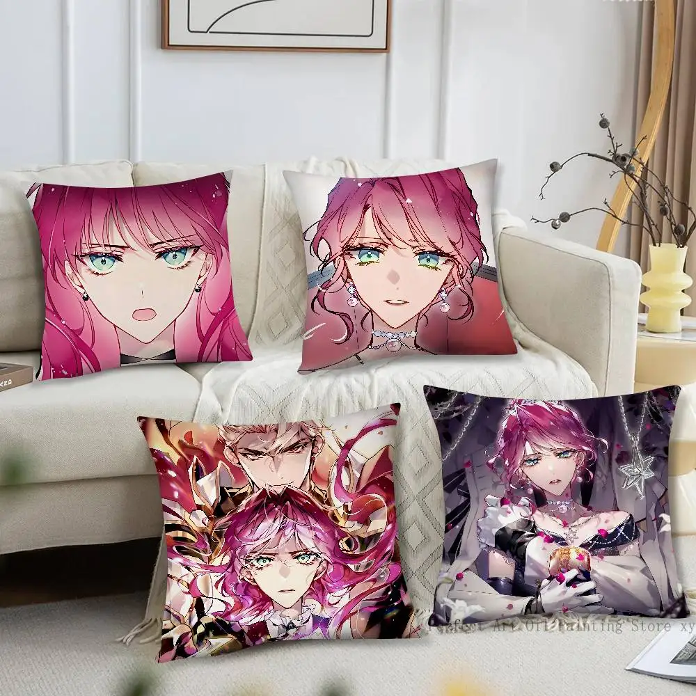1pc Villains Are Destined To Die Pillow Case Fashion Square Pillowcase Bedroom Sofa Room Ins Decoration Leisure