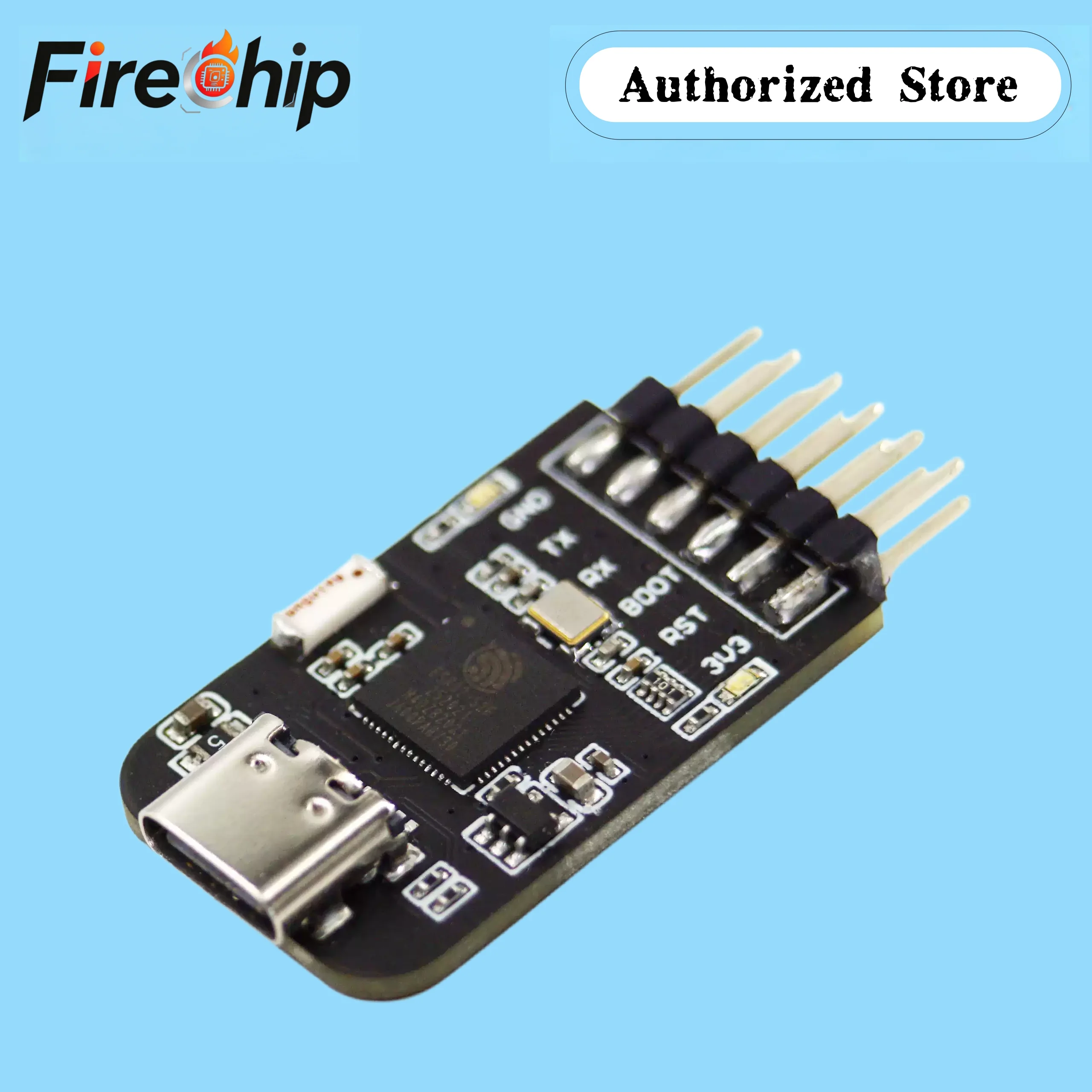 FireChip ESPLink Debug Probe Support Espressif ESP Series Chips ESP32 JTAG/UART/Drag and Drop Programming OpenOCD