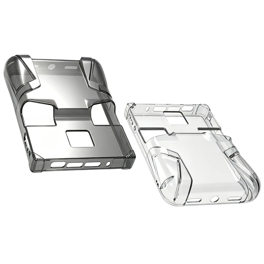 Transparent TPU Shock‑Resistant Protective Cover For Anbernic RG477V Handheld Game Console Anti‑Drop Shell Case
