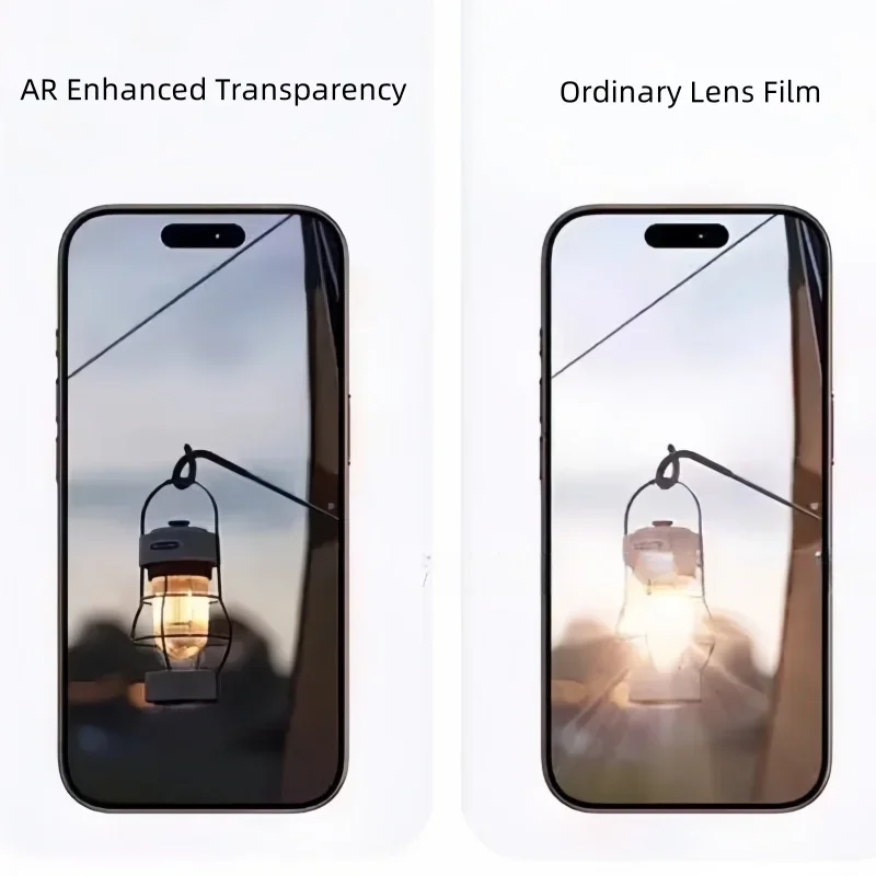 Optik Pro Lens Protection For iPhone 17 Pro Max 14Pro 15Pro 16 Pro Max Plus AR Tempered Glass Camera Lens Protector Cap Two-tone