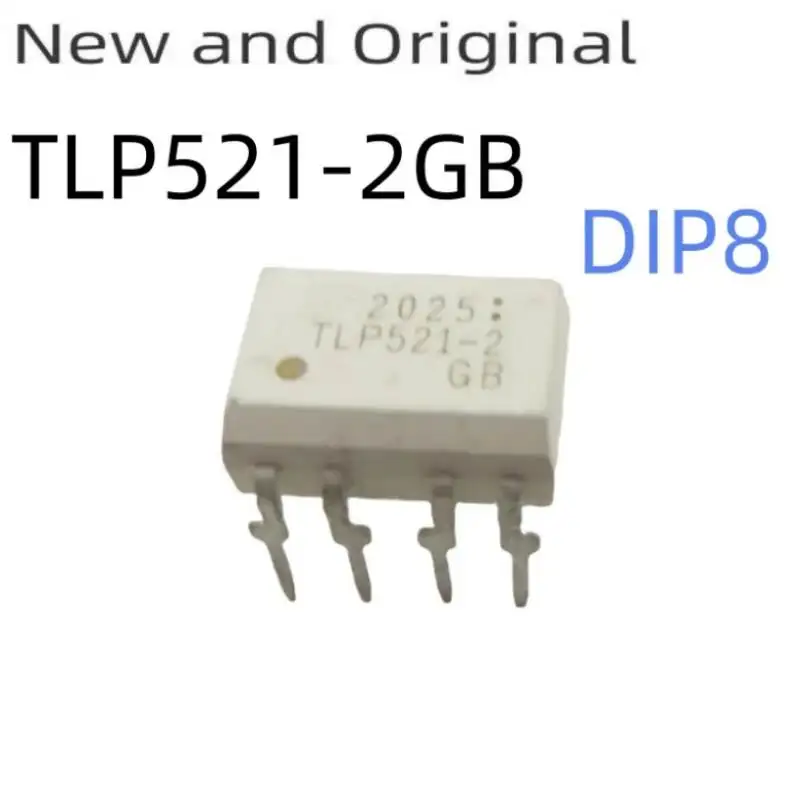 New Original TLP521-2 DIP-8 5V 50mA programmable controllers ac/dc-input module solid state relay