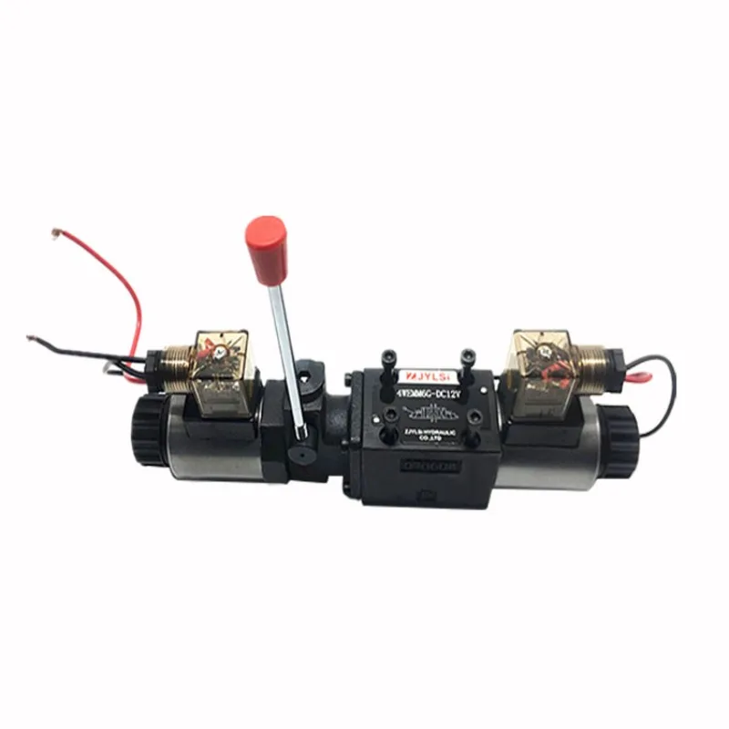 For Hydraulic Flashlight Integrated Solenoid Directional Valve 4WEMM6E/D12V 24V 220V 4WEMM10E/6G/6J/H