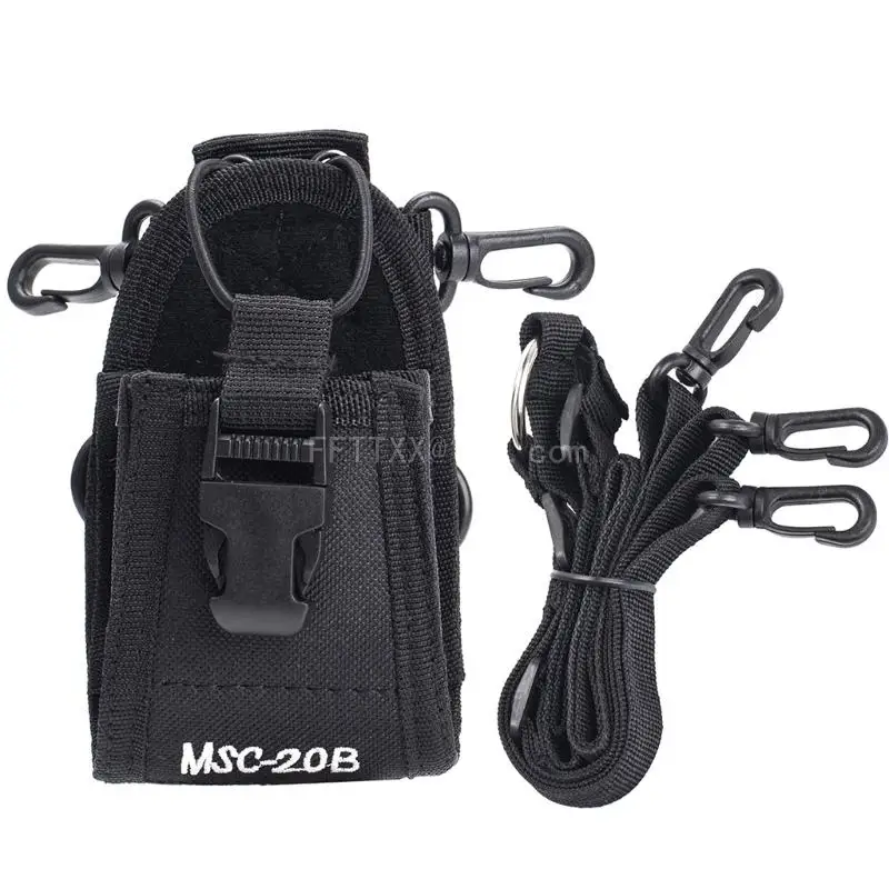 MSC-20B Portable Two Way Radio Nylon for Case for Baofeng Walkie Talkie UV-5R UV-82 UV9R UV-888s Durable