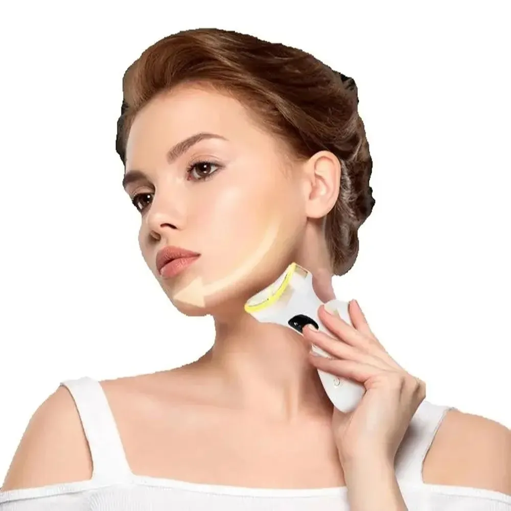 

Portable Facial Lifting LED Light Vibration Massager Tool