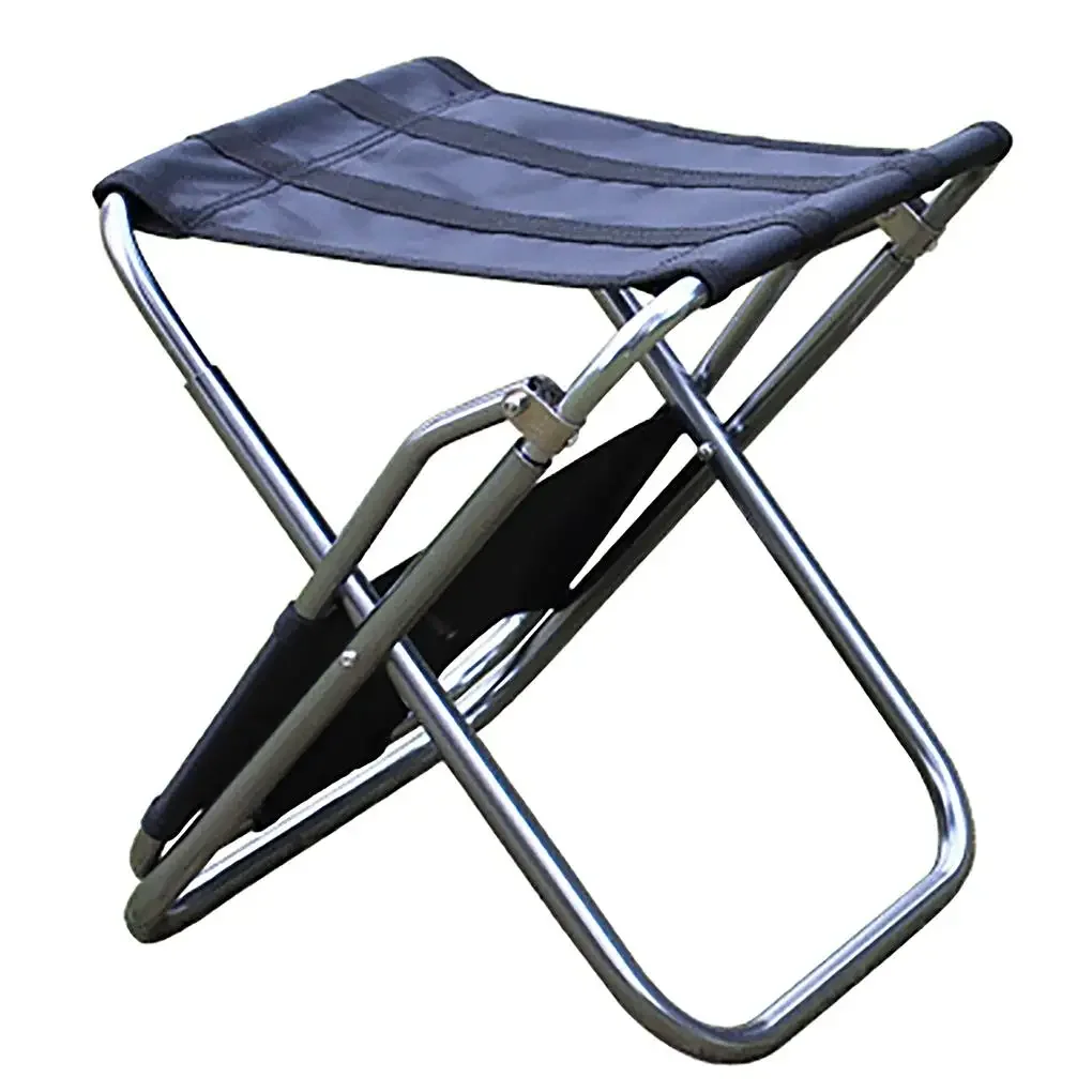 Foldable Stool Camping Chair Picnic Supplies Aluminum Alloy Multipurpose Lightweight Household Accessories Beach Chairs