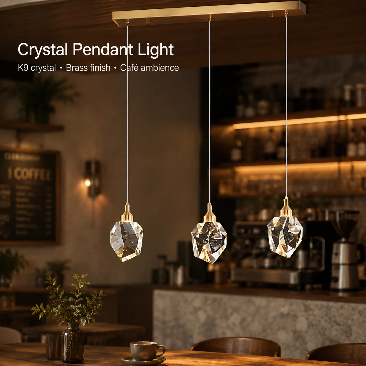 Bathroom Lighting Decor Ideas - Lampu Gantung Kristal K9, Lampu Chandelier