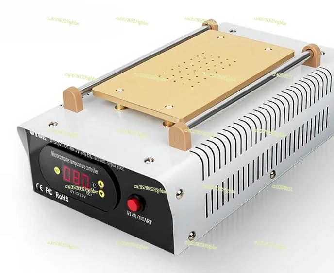 

948Z Сепаратор экрана мобильного телефона Встроенный вакуумный насос Съемник Нагревательный стол Обслуживание ЖК-дисплея Изогнутый