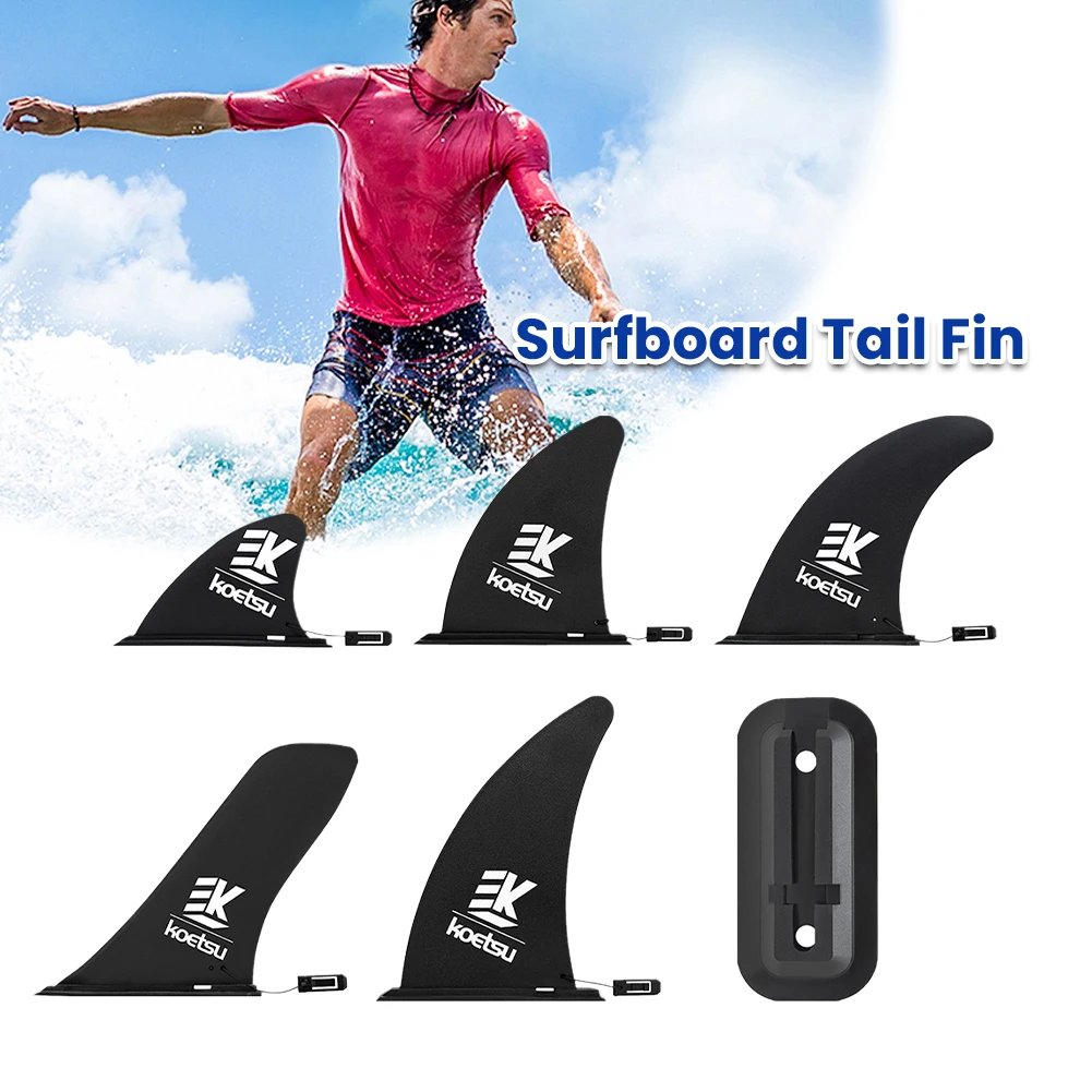 

Surfboard Fin Quick Release Paddle Board Fin Detachable Surfboard Tail Fin Stand Up Board Fin for Long Board Surfboard