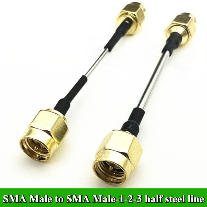 SMA Male to SMA Male Plug Jack RF Connector Pigtail Extension Cable RG316 Coax Jumper Cable 5cm/10cm/15/20/30/40/50/60/80/100cm