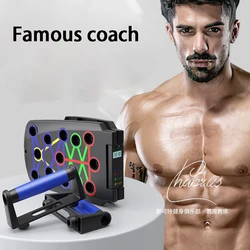 Portable Multi Function Foldable Push Up Board Workout Equipments Push Up Bar for Home Gym Equipment Bodybuilding Fitness Sports