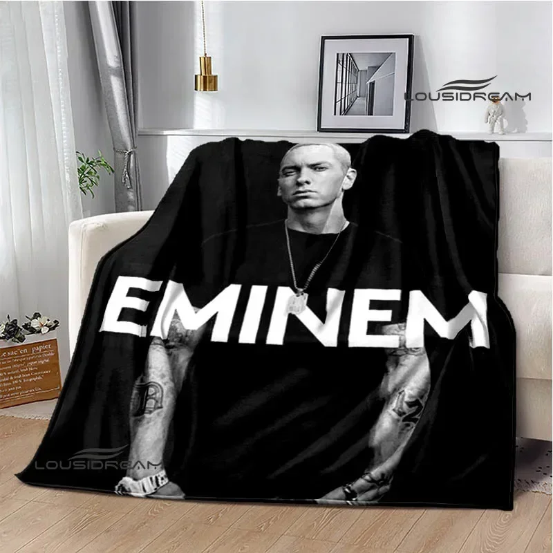 

Eminem hip-hop singer printed blanket Warm Flannel Blanket Picnic blanket blankets for beds cubre cama Bed Linings Birthday Gift