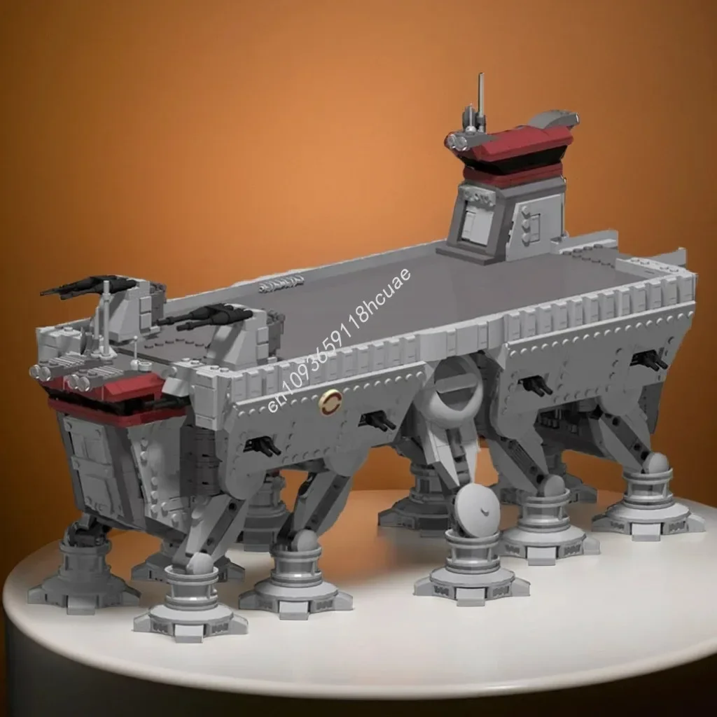 3141 деталь MOC Вездеходная посадочная платформа AT-LP Star Battle, конструктор, подарок на Рождество для взрослых, коллекционная игрушка для детей
