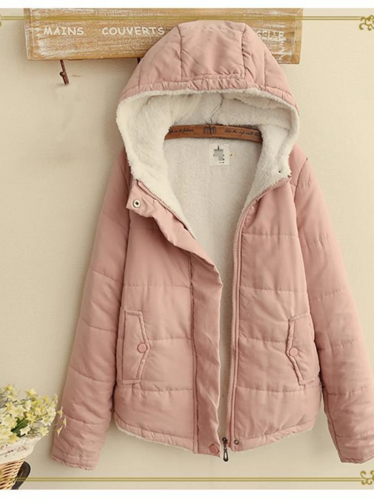 

Простое однотонное хлопковое пальто Fce на подкладке, женское уличное длинное облегающее пальто на молнии с застежкой-молнией на зиму