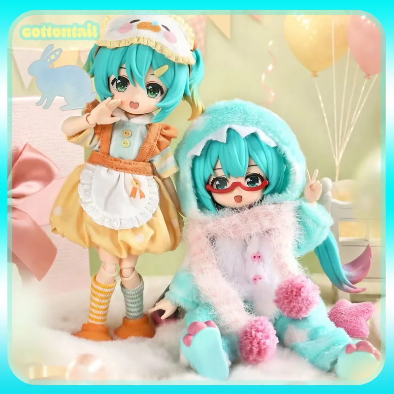 Original Blokees DaaLaMode Series - Hatsune Miku 02 Fluffy Sweet Dream Party Blind Box Figures Model Kits Collect Toys Gifts