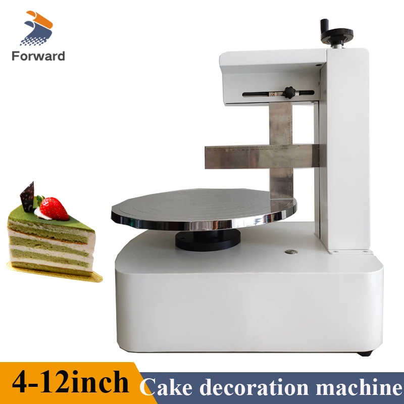 

Bakeware Smoothing Decorating Tool Automatic Adjustable Cake Scraper Automatic Round Cake Cream Coating Edge Polisher