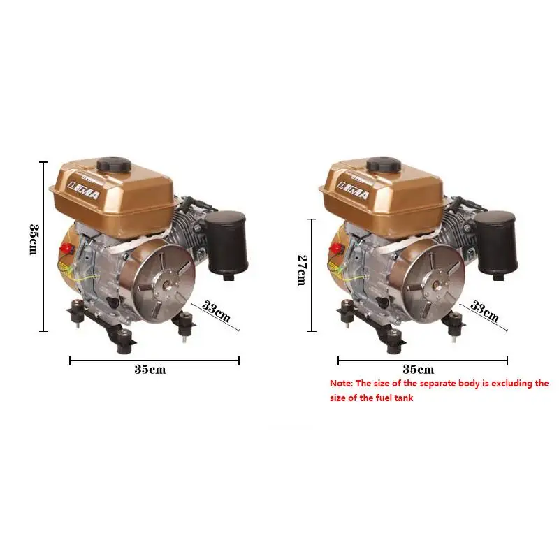 3KW-8KW منخفضة الضوضاء 48V60V72V دراجة ثلاثية العجلات الكهربائية أربع عجلات سيارة سيدان شحن مولد المدى موسع
