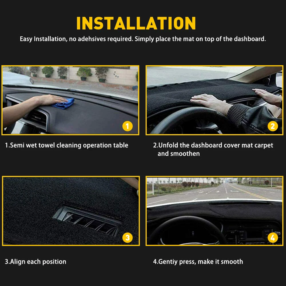 Car Dashboard Cover Dash Mat Fit For Nissan Altima 2007 2008 2009 2010 2011 2012 Accessories Sun Shade Dash Board Cover Carpets