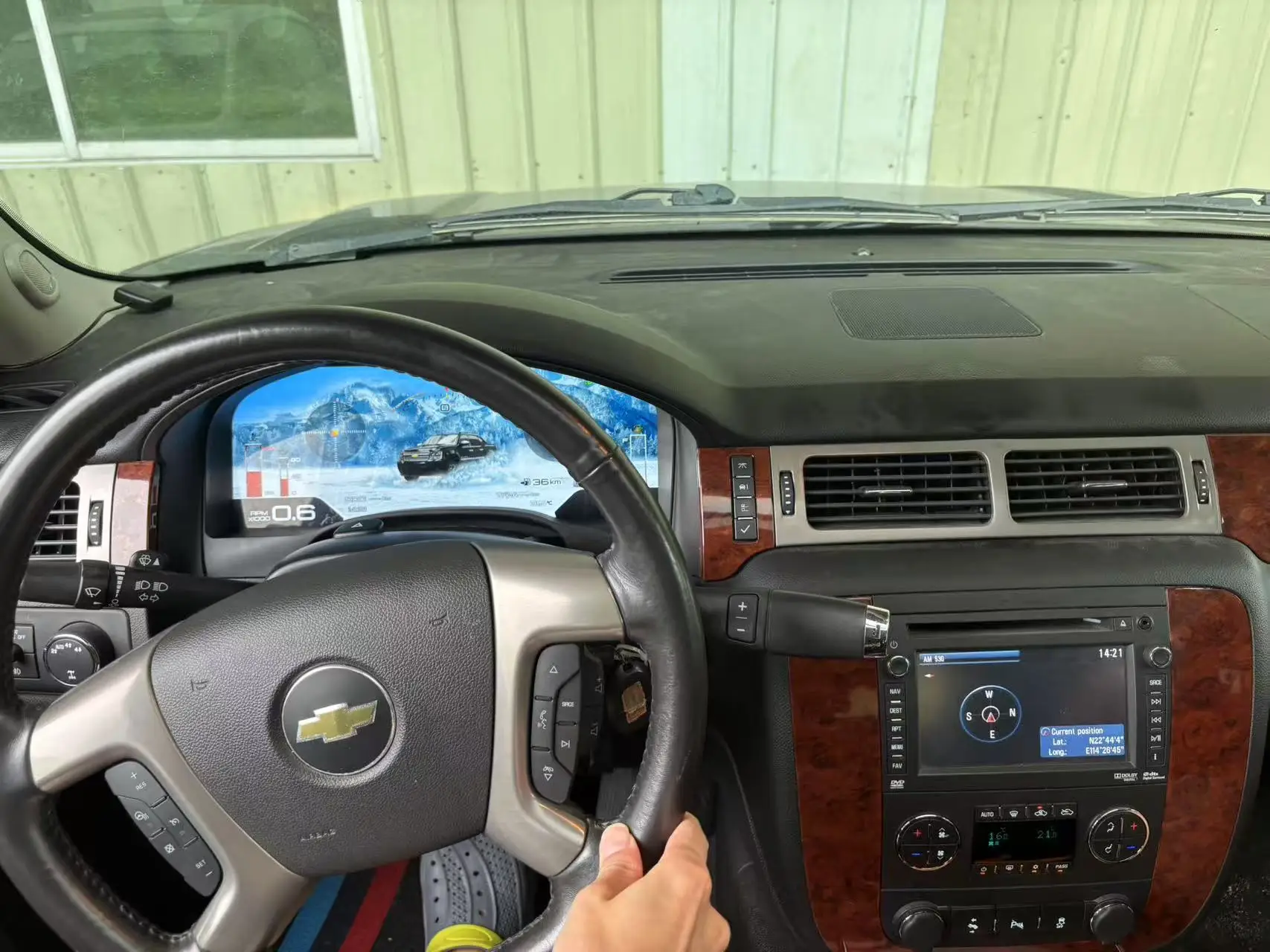 

ЖК-дисплей с цифровым кластером, панель приборной панели для GMC Chevrolet Silverado Tahoe Suburban Yukon 2007-2013, спидометр, виртуальный инструмент