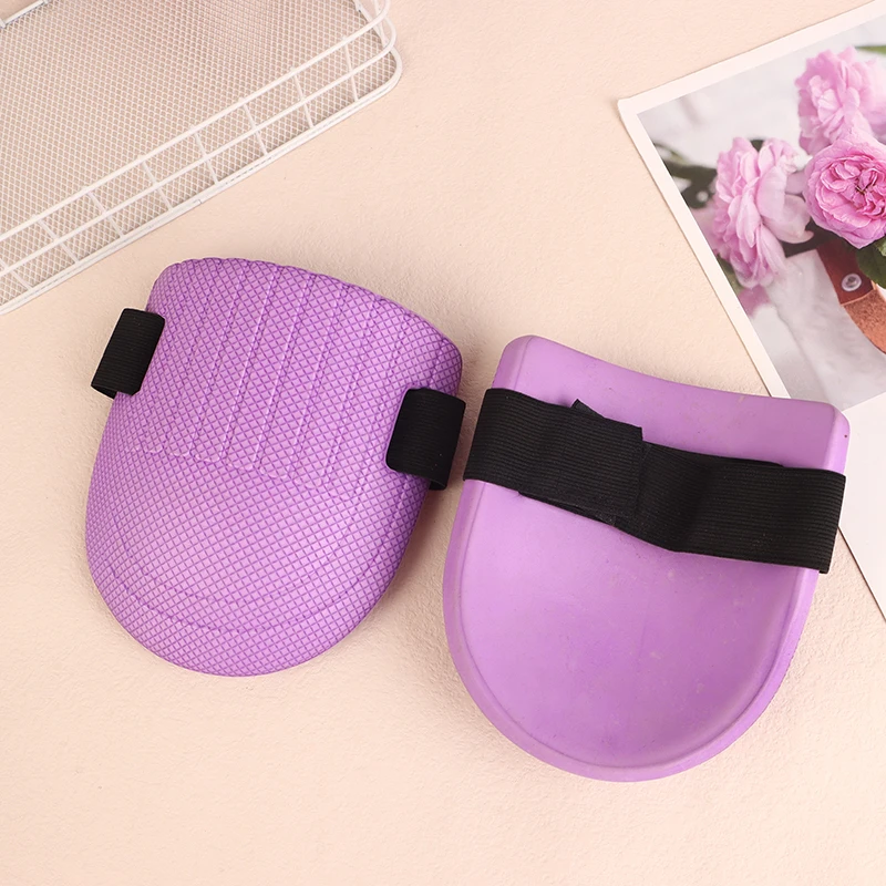 부드러운 폼 패딩 타일 진흙 작업자 무릎 보호 패드, 바닥 벽돌 인공물, 수분 농축 무릎 패드, 1 쌍