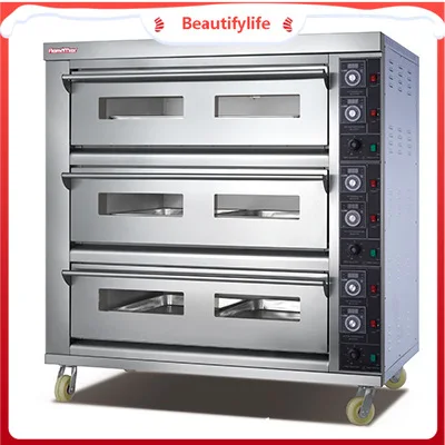 

Double-layer Electric Oven Bread Biscuit Baking Oven Individual Temperature Control Baking Oven Catering Equipment