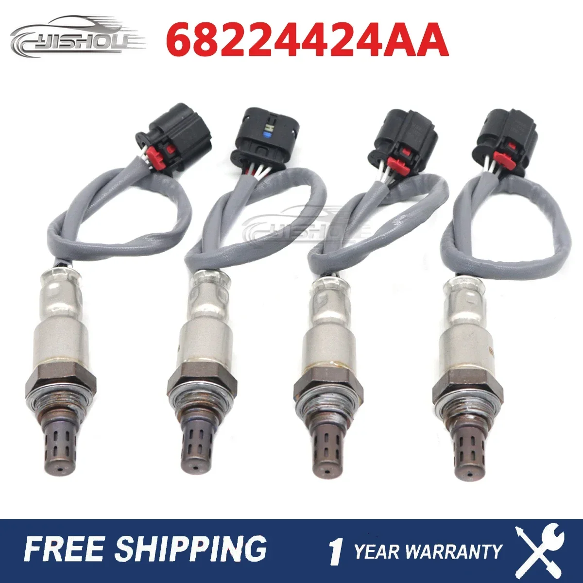 

Car Air Fuel Ratio O2 Oxygen Lambda Sensor For Jeep Gladiator 3.0L 3.6L Wrangler JL 2.0L 3.6L 2018-2022 4PCS 68224424AA