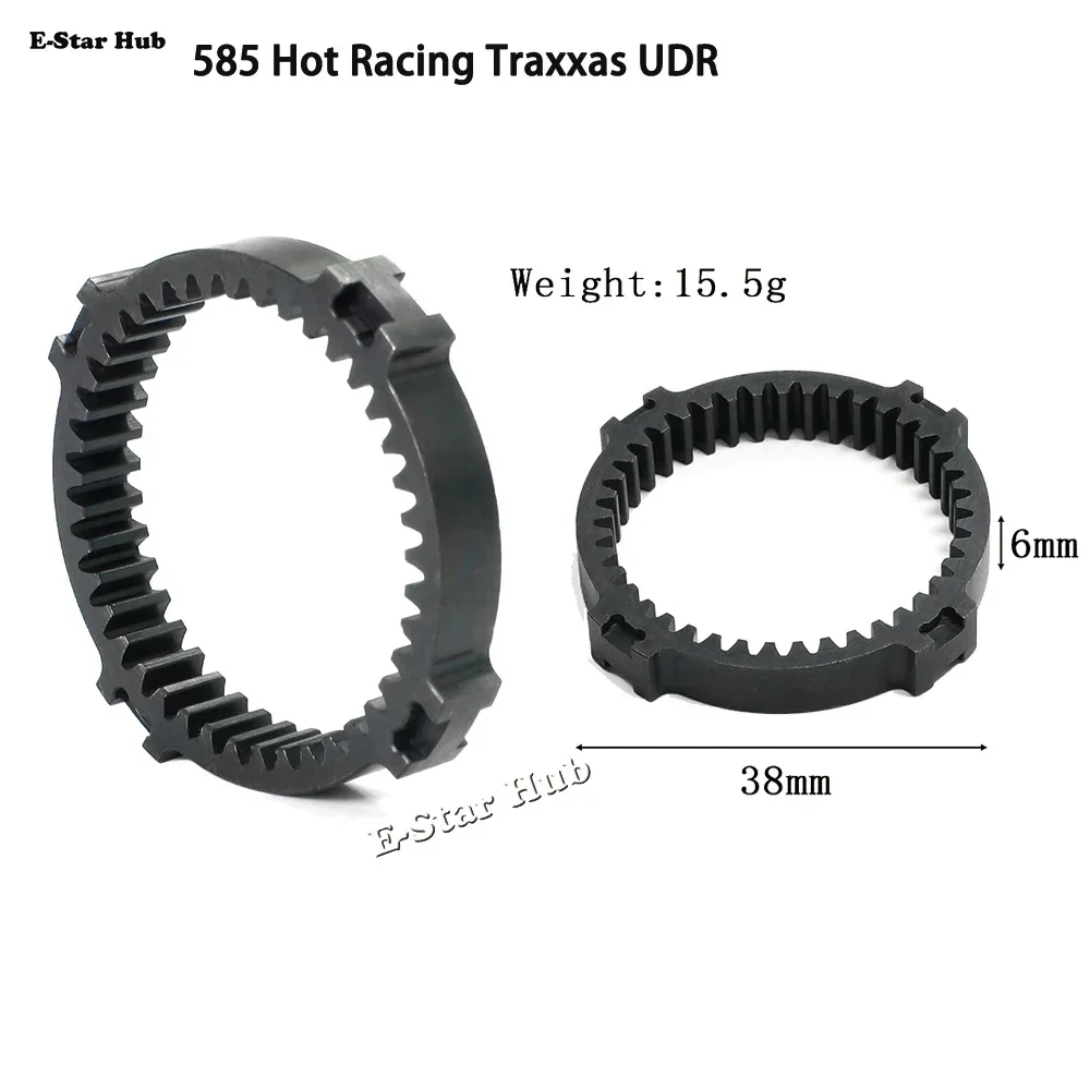 RING GEAR PLANETARY Udr for TRX8585 Hot Racing Traxxas UDR Machined Hardened Steel  Accessories Metal Upgrade Parts Rc Car Buggy