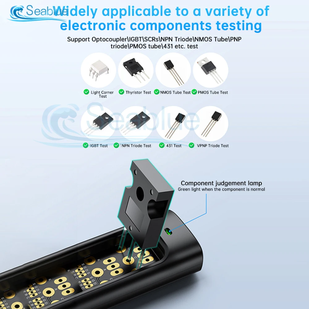 TO2/TO2P Multi functional Optocoupler Testing Machine Online Testing Tool Electronic Maintenance Tester For IGBT NPN NMOS PNP