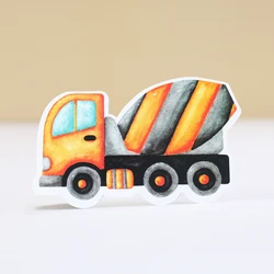 Construction Theme Invitation Cards Boys Birthday Party Decoration Excavator Vehicle Birthday Party Supplies Baby Shower Decor