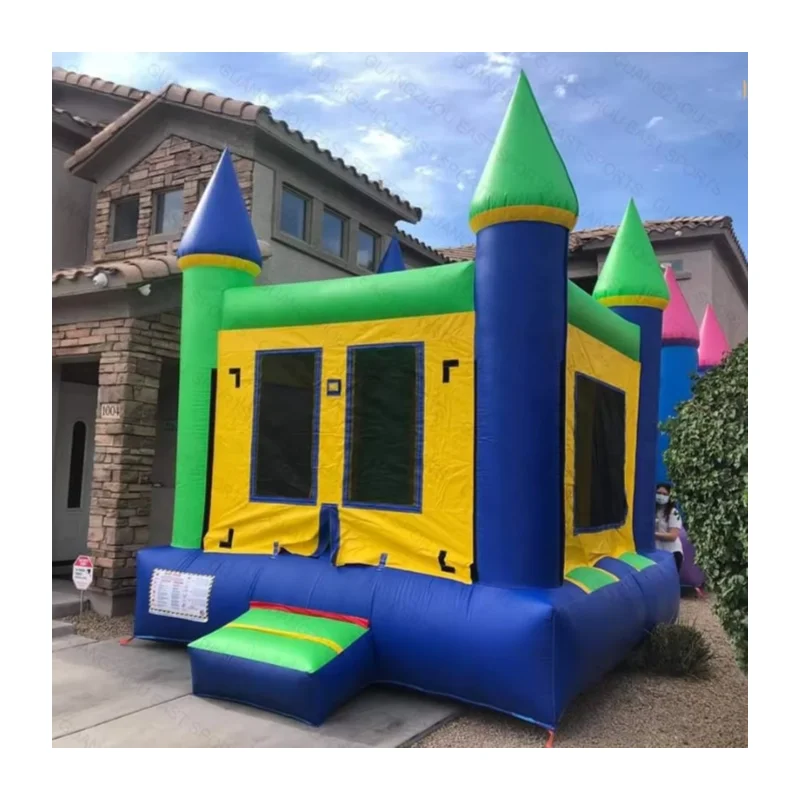 

New Design Commercial Moonwalk Jumper Bouncer Bouncy Jump Castle Inflatable Bounce House for Kid Party Combo