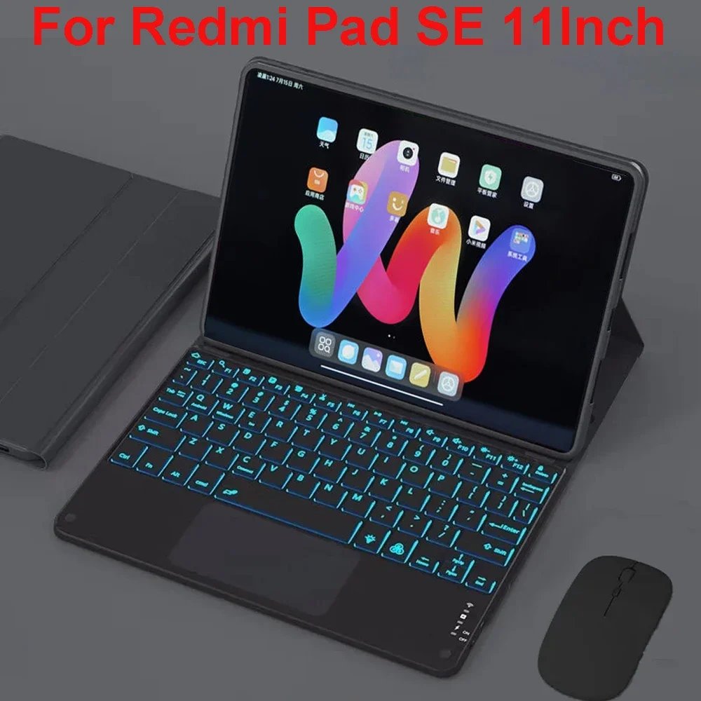 

Keyboard Case for Xiaomi Redmi Pad SE 11Inch Tablet Cover for Redmi Pad SE 11Inch Keyboard Case