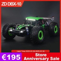80km/h ZD-DBX 10 1/10 RC Car Brushless 4WD 2.4G Remote Control Car Drift Off-Road Desert Racing Car 400m Remote Truck