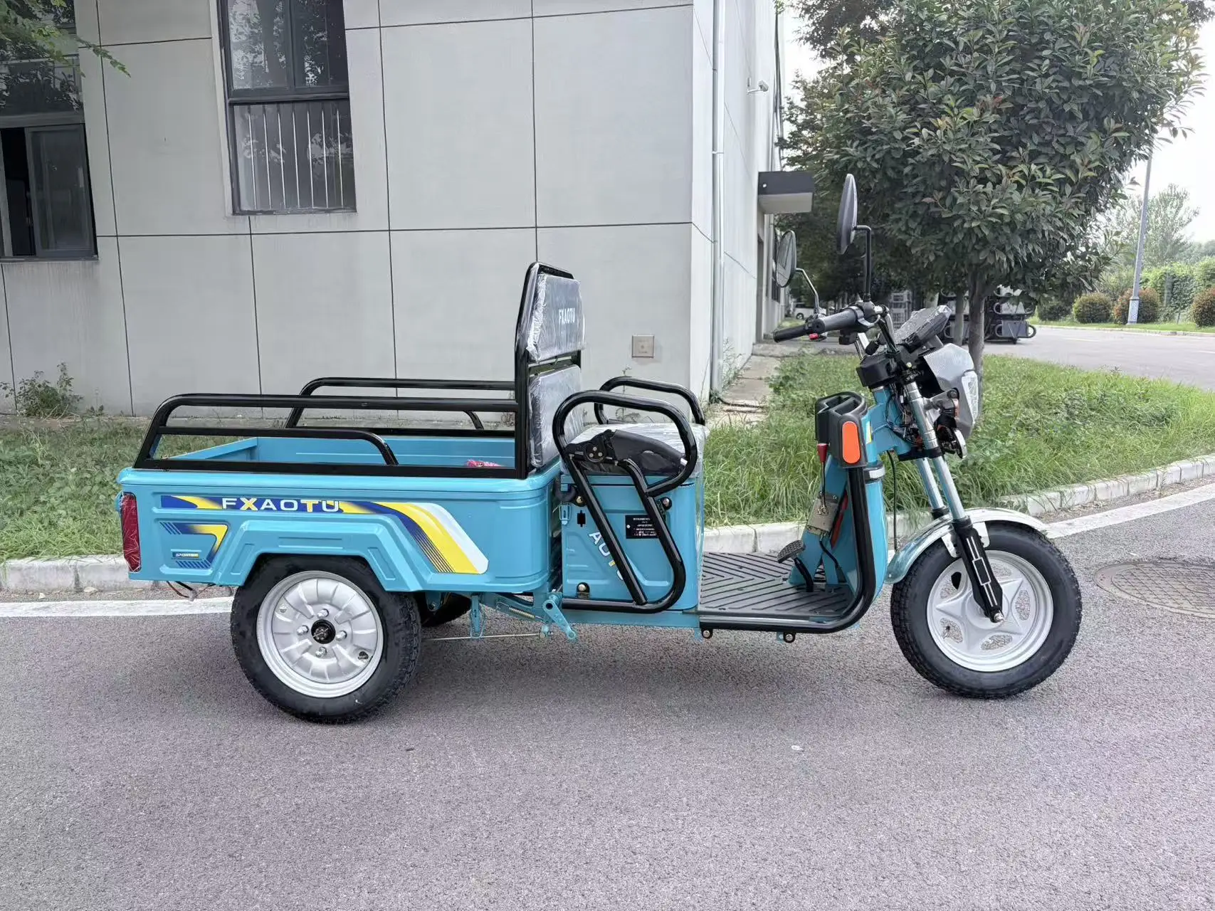 EEC Approved Electric Cargo Tricycle 1000W60V58AH MaxLoad250KG Road Legal Max Speed 45KM/H For agricultural use Electric Scooter