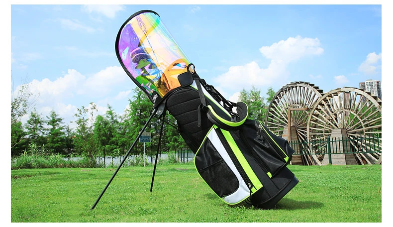 PGM Waterproof Universal Golf Bag Cap Transparent Colorful Design for Most Golf Bags