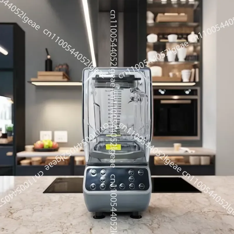 Commercial Portable Vacuum Mixer 2200W 2000ml 5 + Speed, Does Not Contain BPA Leak-proof Plastic Housing, Multi-function