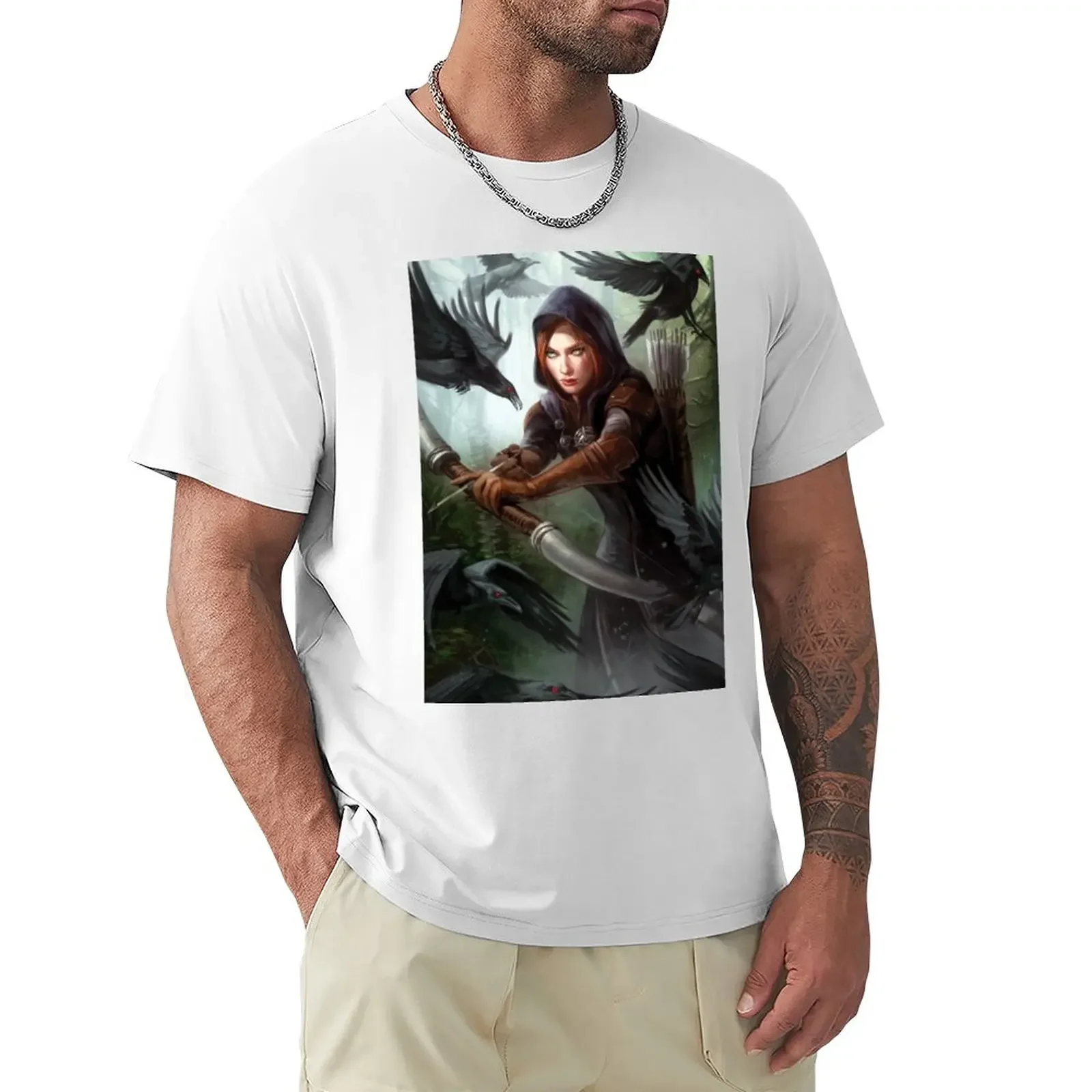 Dragon Age Inquisition Leliana T-Shirt new edition quick-drying cute tops men graphic t shirts