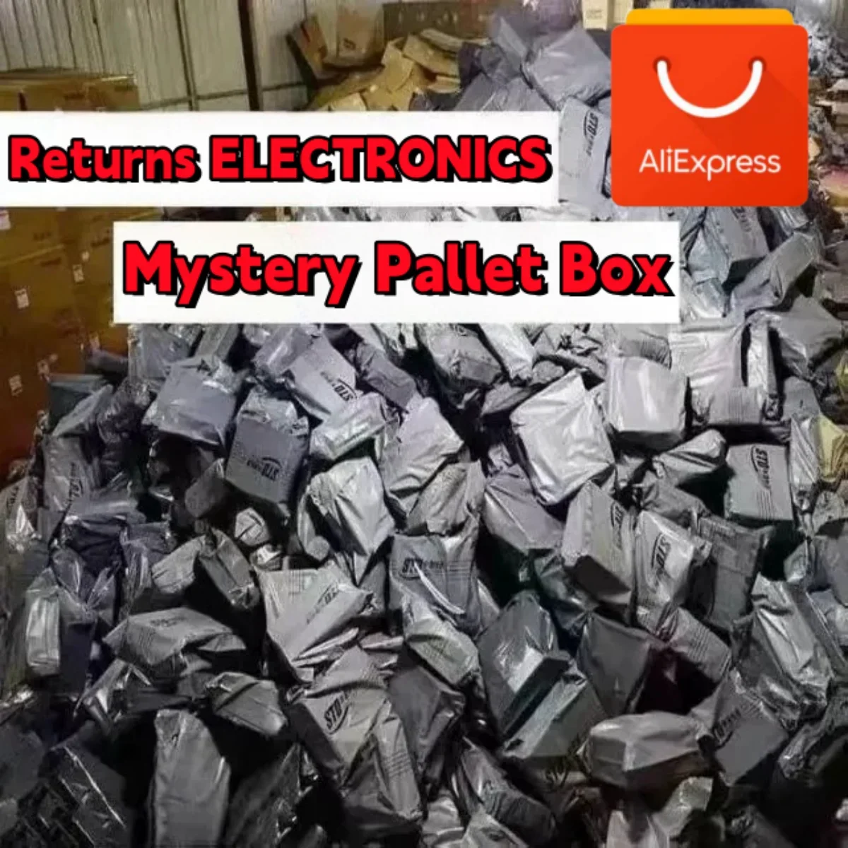 Aliexpress: Returns ELECTRONICS Mystery Palettenbox