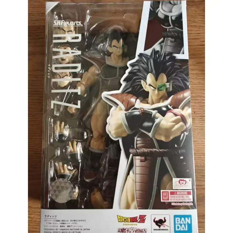 Em estoque original bandai s.h. figuarts shf dragon ball z raditz edição limitada anime figuras de ação modelo coleção brinquedos presentes