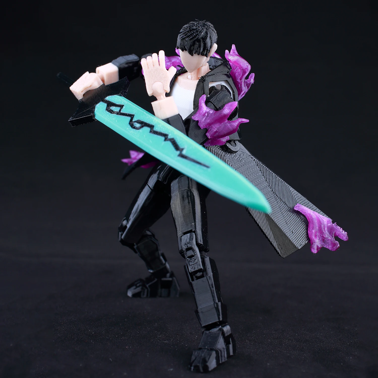 9L3D Lucky13 Full Body Articulate3d Gedrukt Anime Mannequin Multi-Pose Display Figuur met Shapeshift Stop Motion Animatie T13