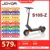 JOYOR S10-S-Z Electric Scooter 1000W*2 Dual Motor 60V 18Ah 60km/h Escooter Foldable Electric Scooters with Shock Absorption