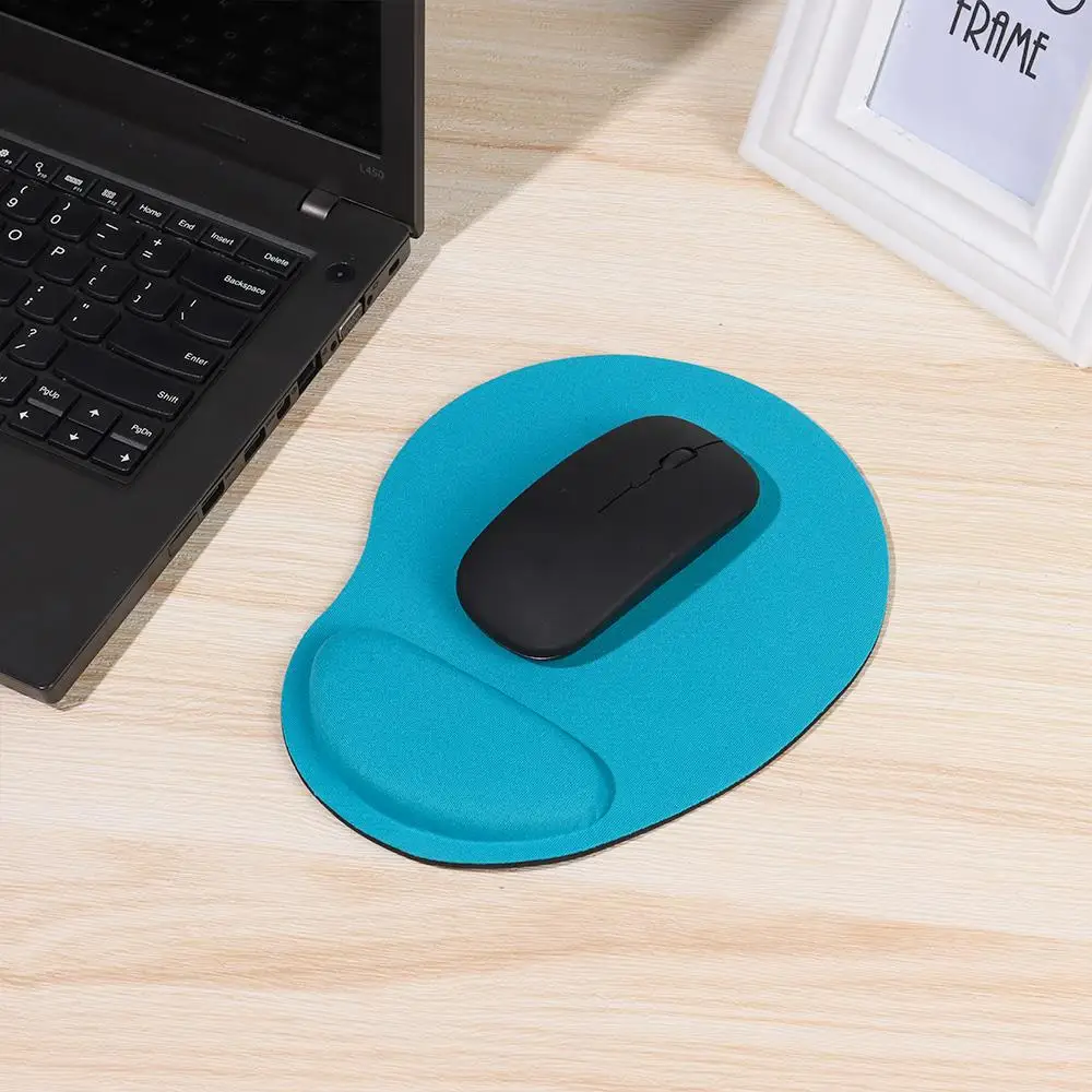 Home Office Wrist Support Mouse Pad Comfortable Non Slip Sponge Wrist Rest Mice Mat Ergonomic Soft Thicken Mouse Pads