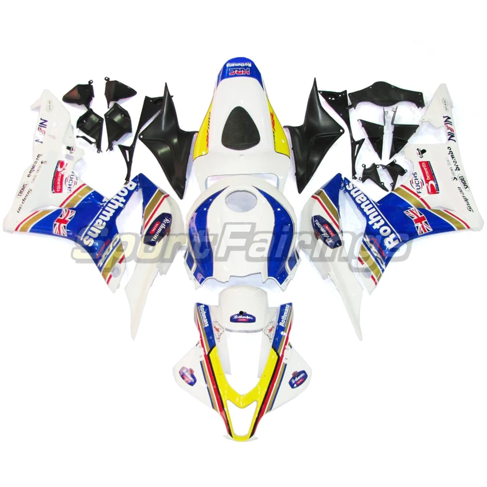 Novo abs toda a motocicleta carenagens kits para honda cbr600 rr cbr600rr cbr 600rr 2007 2008 injeção carroçaria acessórios