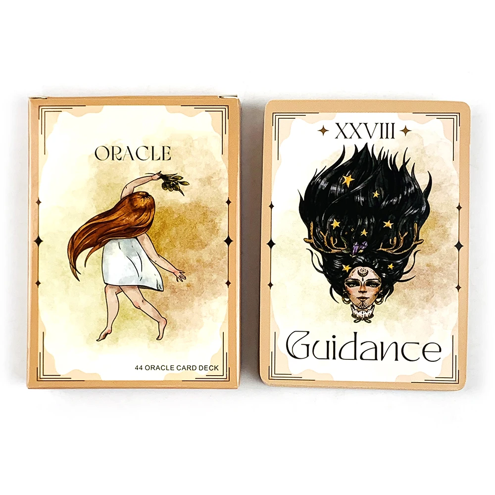 

Новые карты Oracle 44 карты Oracle Prediction Divination Fortune Deck Настольная игра, карточная игра для вечеринок, коллекционные карты