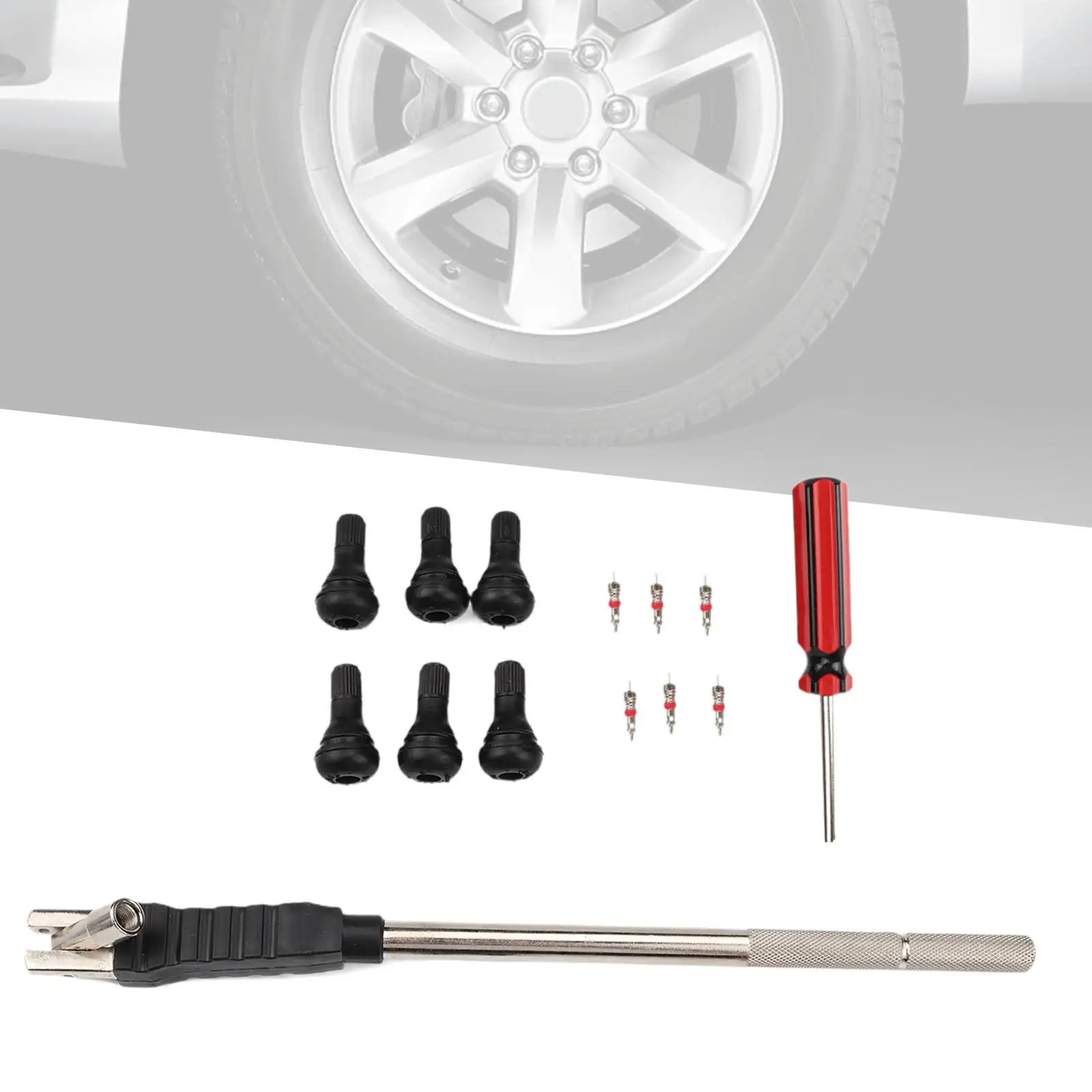 أداة إزالة جذع صمام الإطارات ، مثبت قلب الصمام ، المفاجئة ، الدراجة النارية ، سيارات الدفع الرباعي ، الشاحنات ، TR412